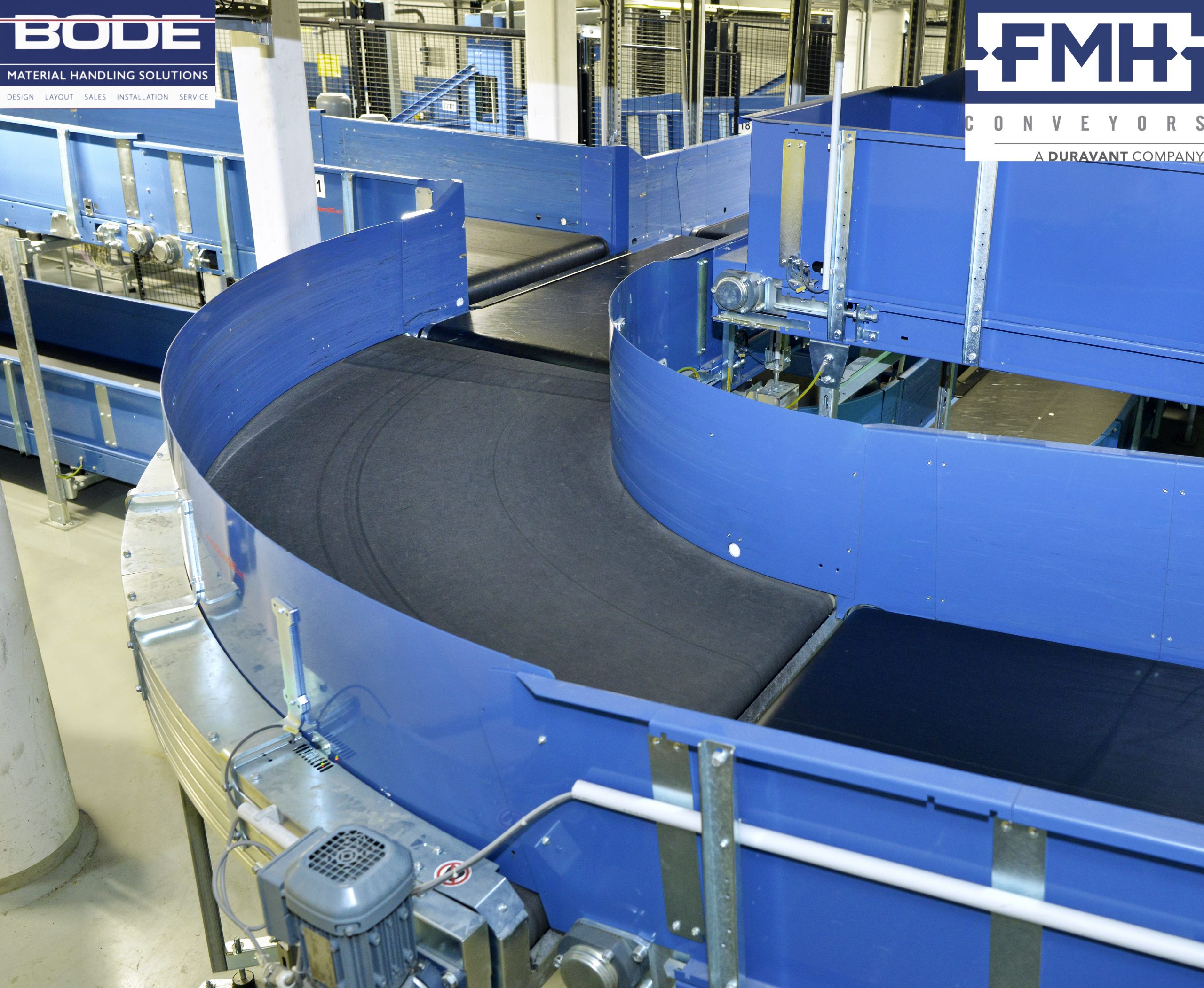 Seamless Integration With Fmh Curved Belt Conveyors Bode Equipment