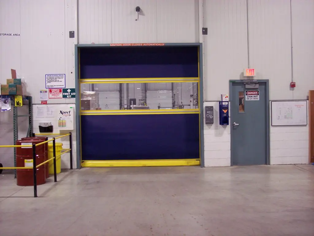 High Speed Fabric Door