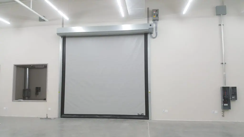 High Speed Fabric Door