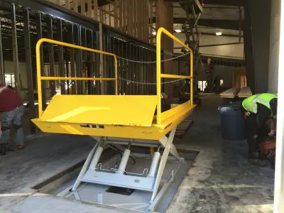 elevating dock dock lift