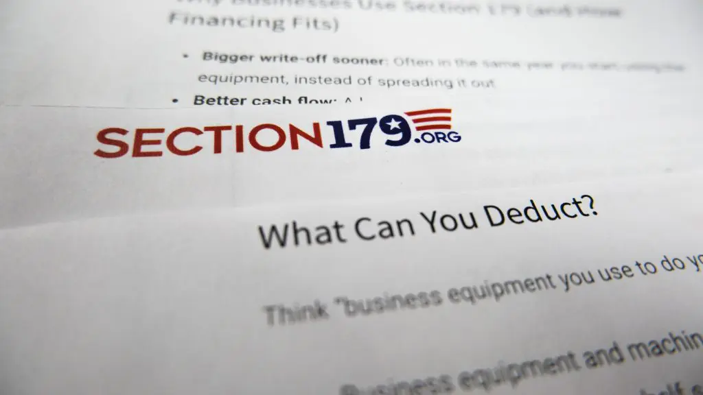 2026 179 Deduction Header