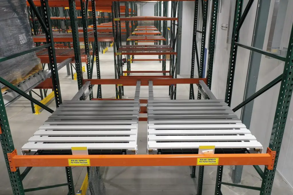 pushback racking