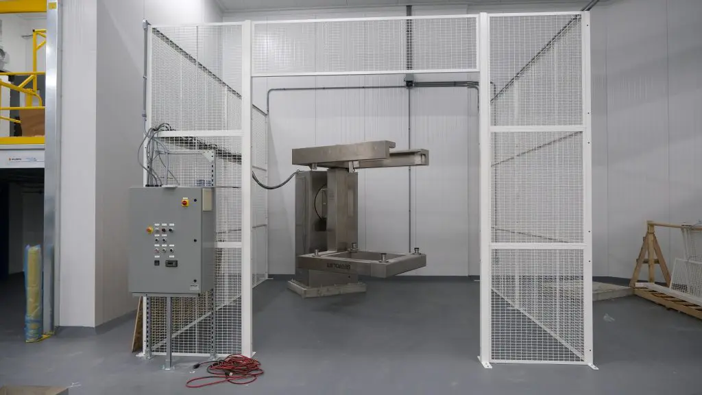 wire caging for machinery