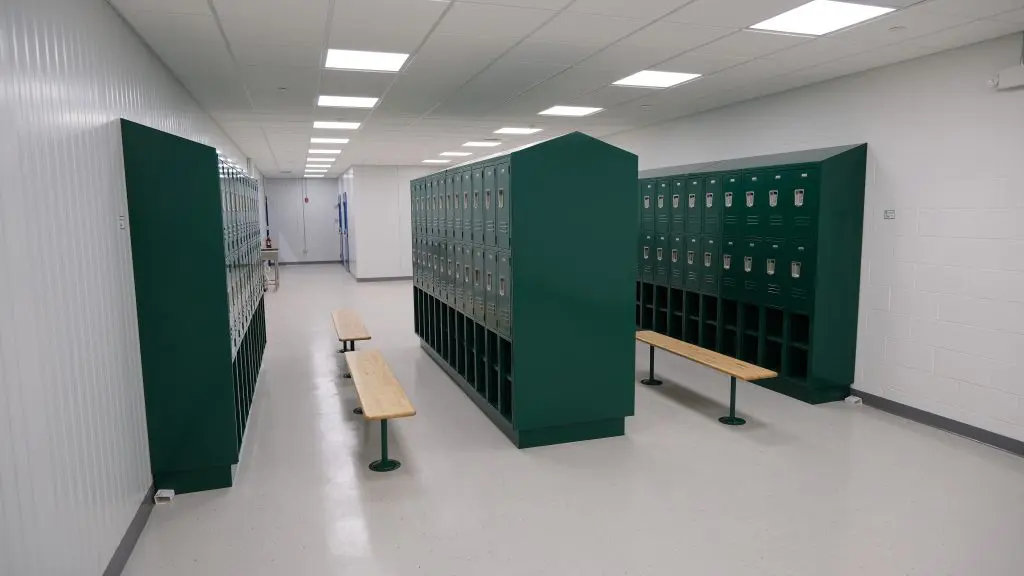 warehouse locker room
