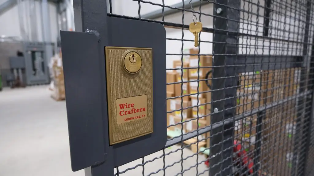 wirecrafters security caging lock