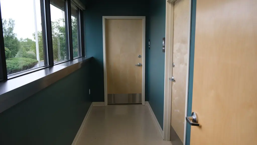 hallway bathroom
