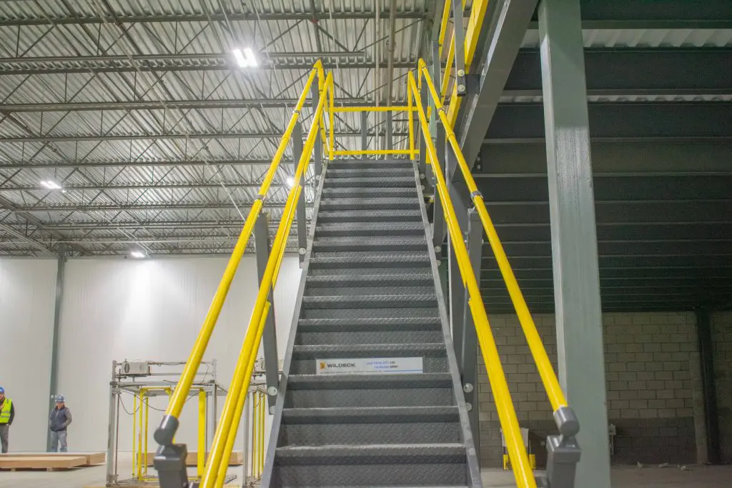 mezzanine staircase