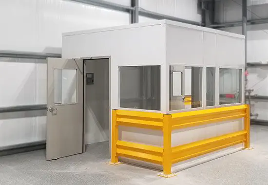 Panel Built guardrail
