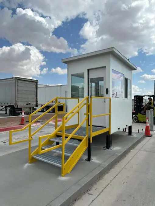 Panel Built guard-shack