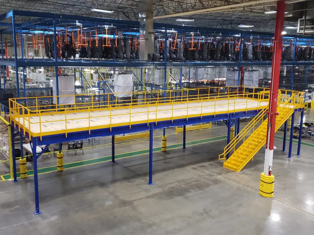 Panel Built industrial-mezzanine