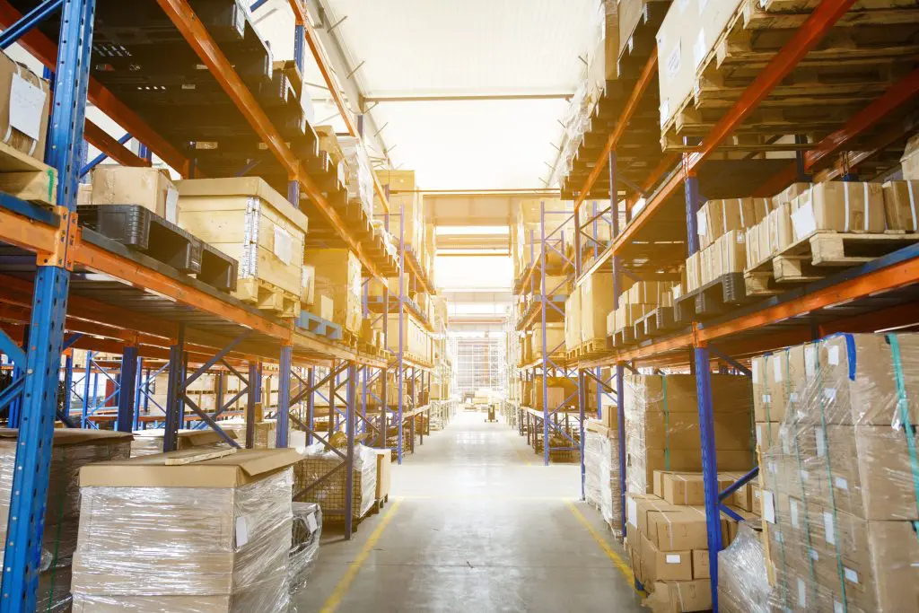 photo of a hot warehouse