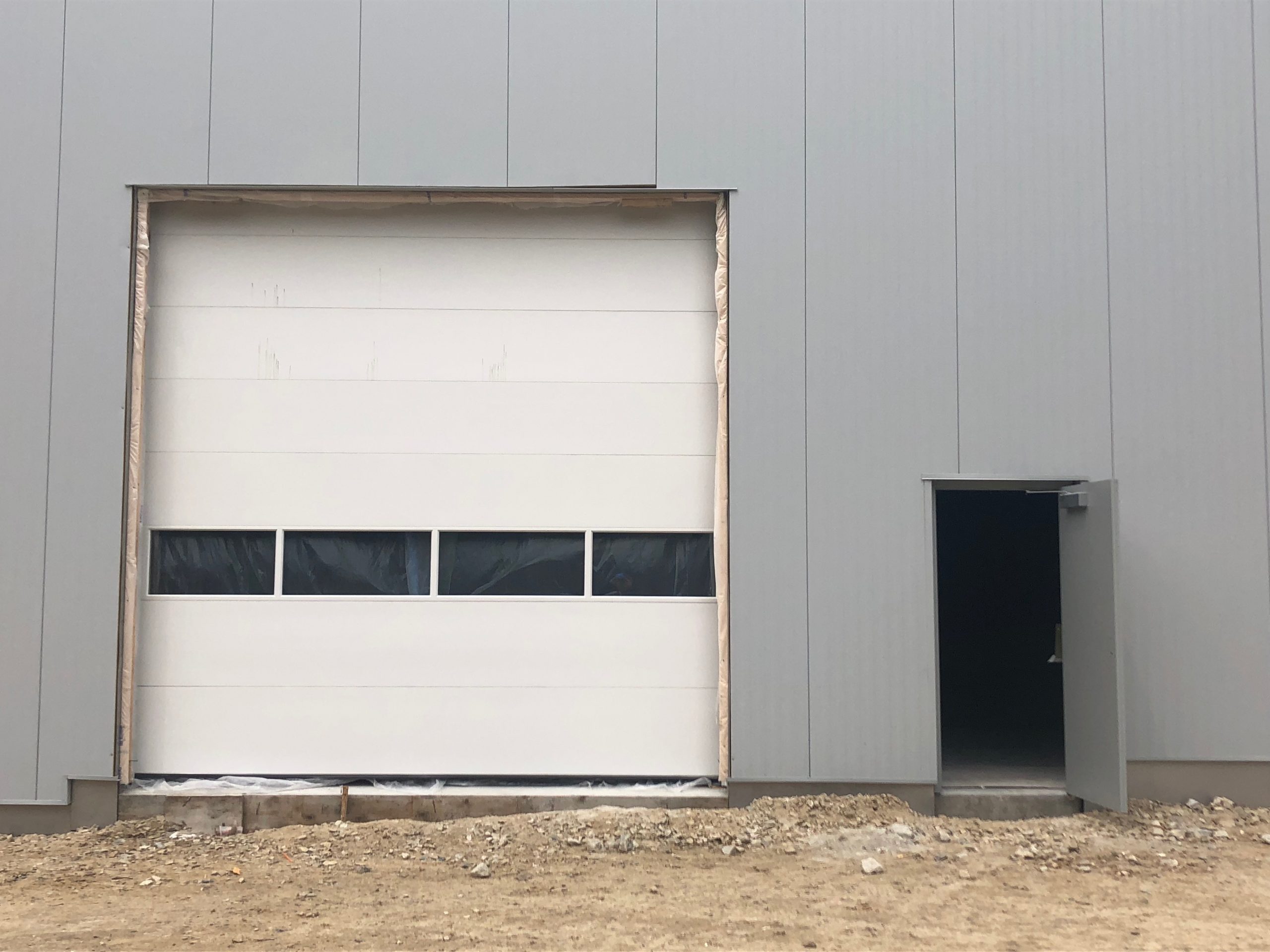 small sectional door