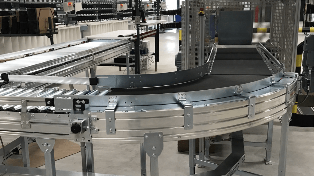 curved belt conveyor