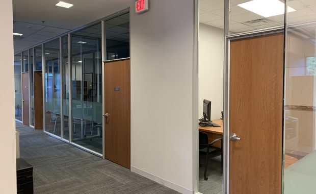 refurbished office space