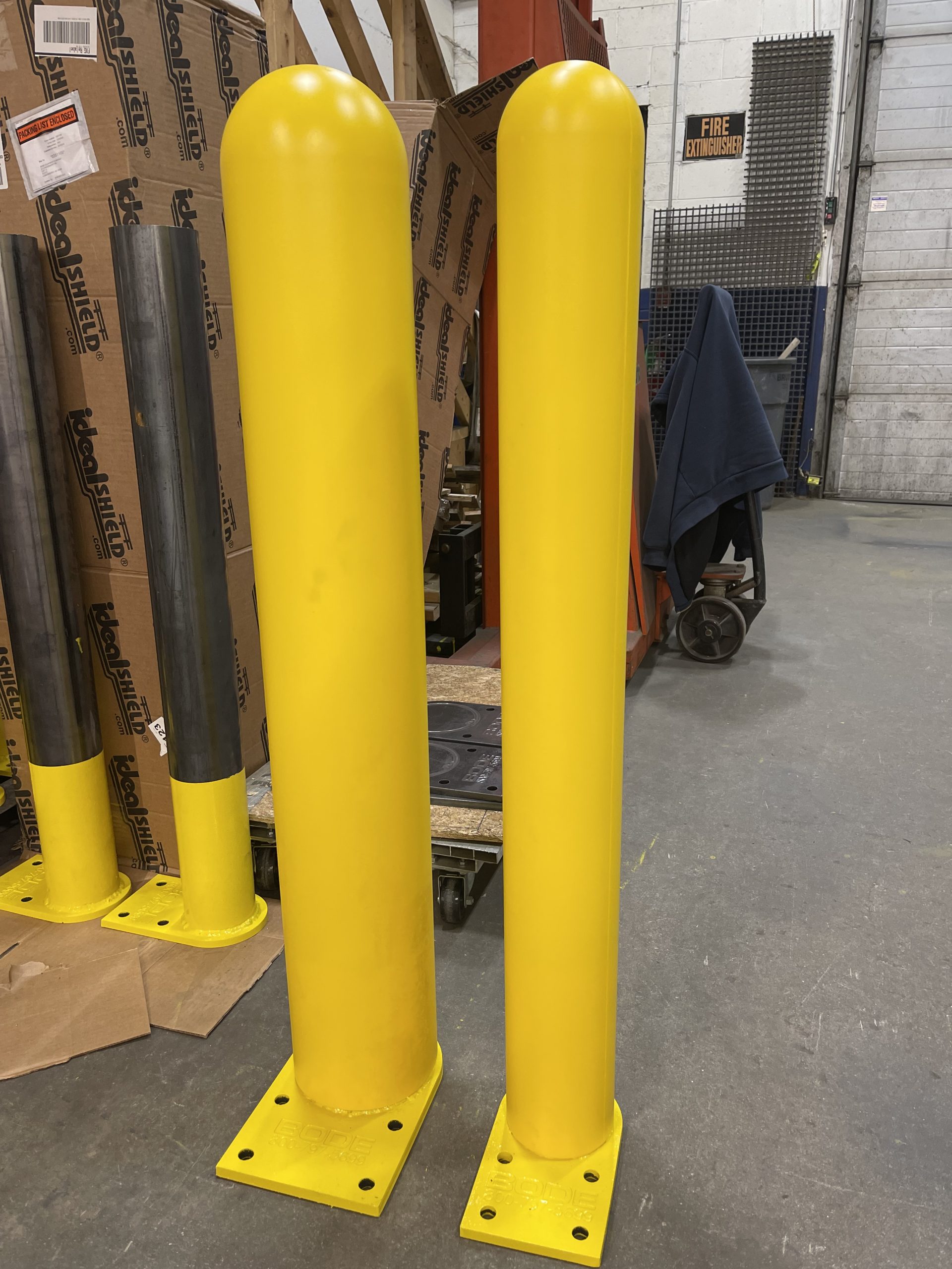 bollards fabricated