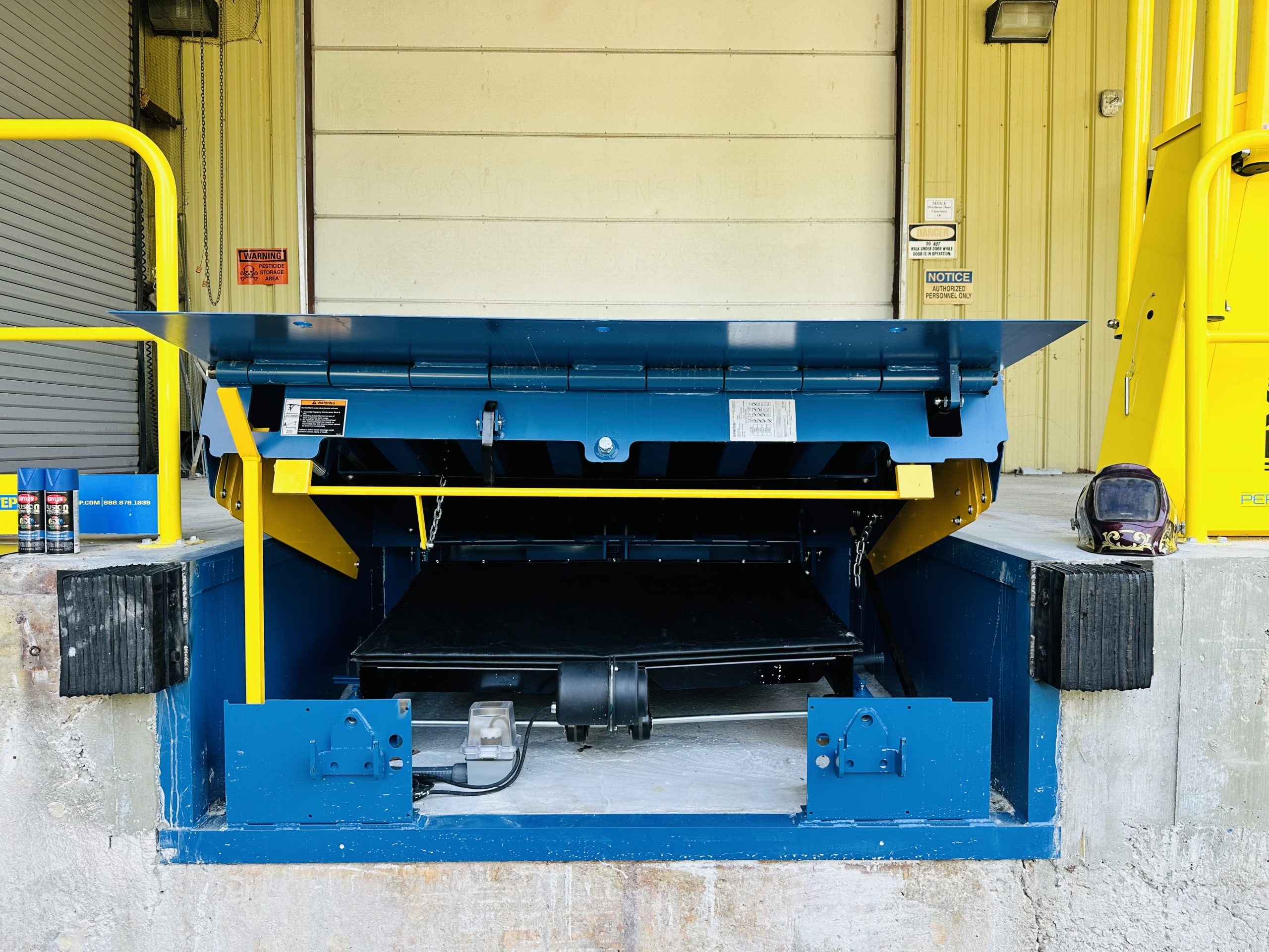 pit mounted dock leveler