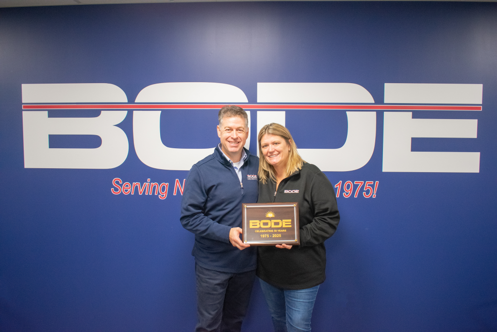Bode Shepherd BODE Celebrates 50 Years - Press Release | Bode Equipment Company