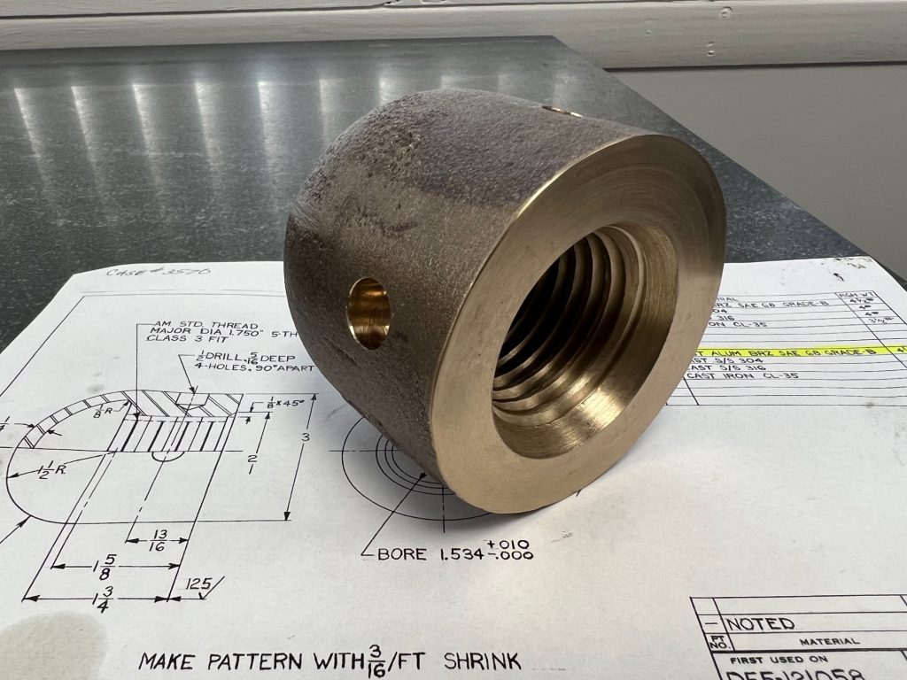 machined part