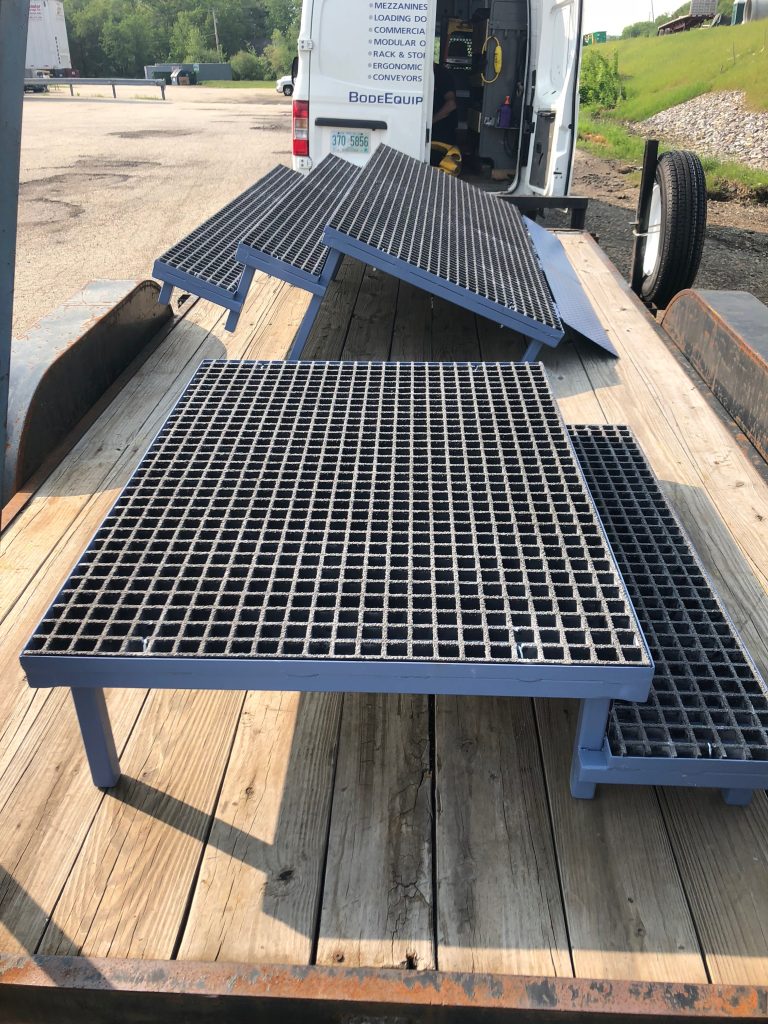 Fabricated Work Platform