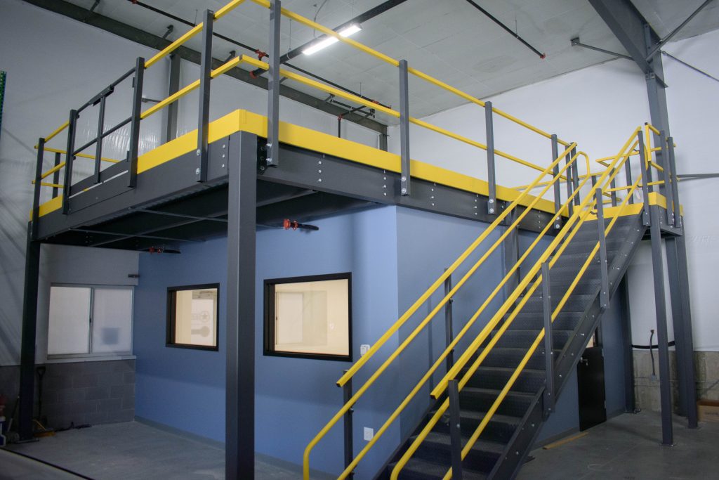 Mezzanine and Modular Office Integrated System