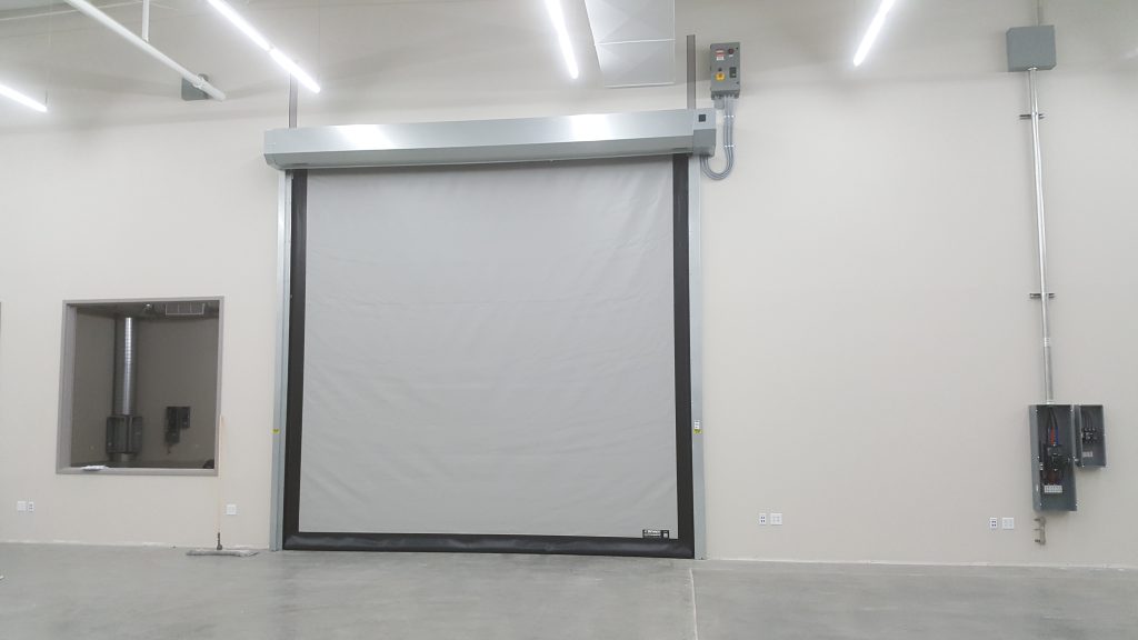 High Speed Fabric Door