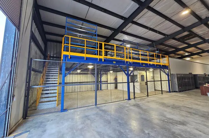 Panel Built industrial-mezzanine