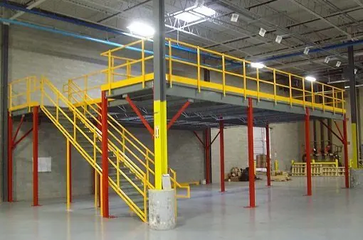 Panel Built mezzanine