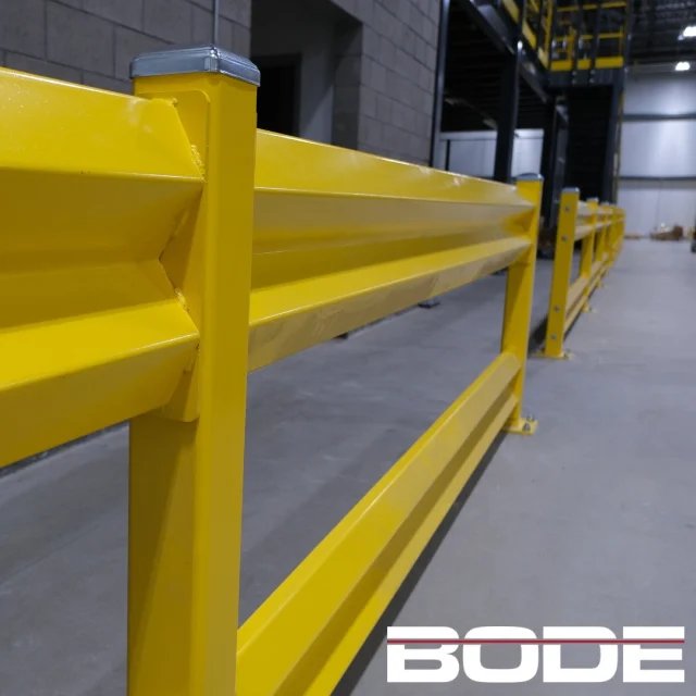 Guardrails and Impact barriers provide protection for your equipment by absorbing the impact of forklifts and other machinery.
 
When painted safety yellow, they serve as a clear visual queue that alerts personnel of potential hazards in the facility.

#NationalSafetyMonth